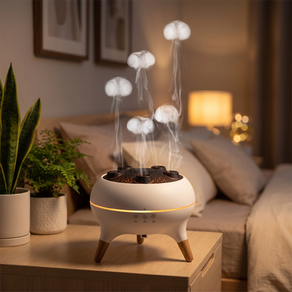 ZENLUX Humidificador Medusa - ambiente recamara premium