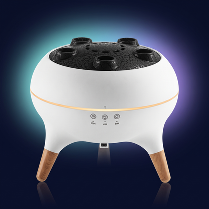 ZENLUX Humidificador Medusa - foto principal fondo marca con glow